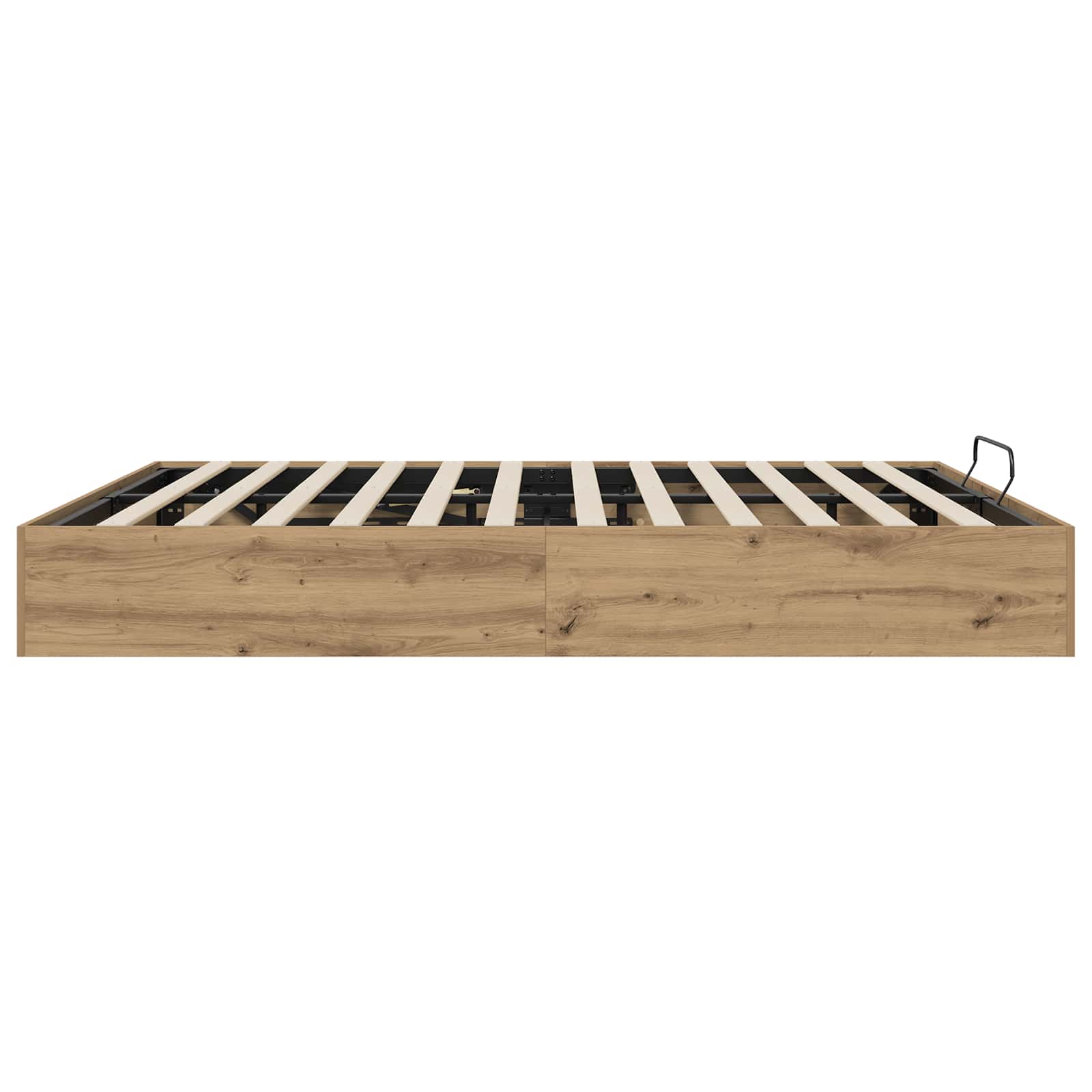 Ottoman Bed Frame Artisian Oak 203 x 180 x 25 cm Chipboard