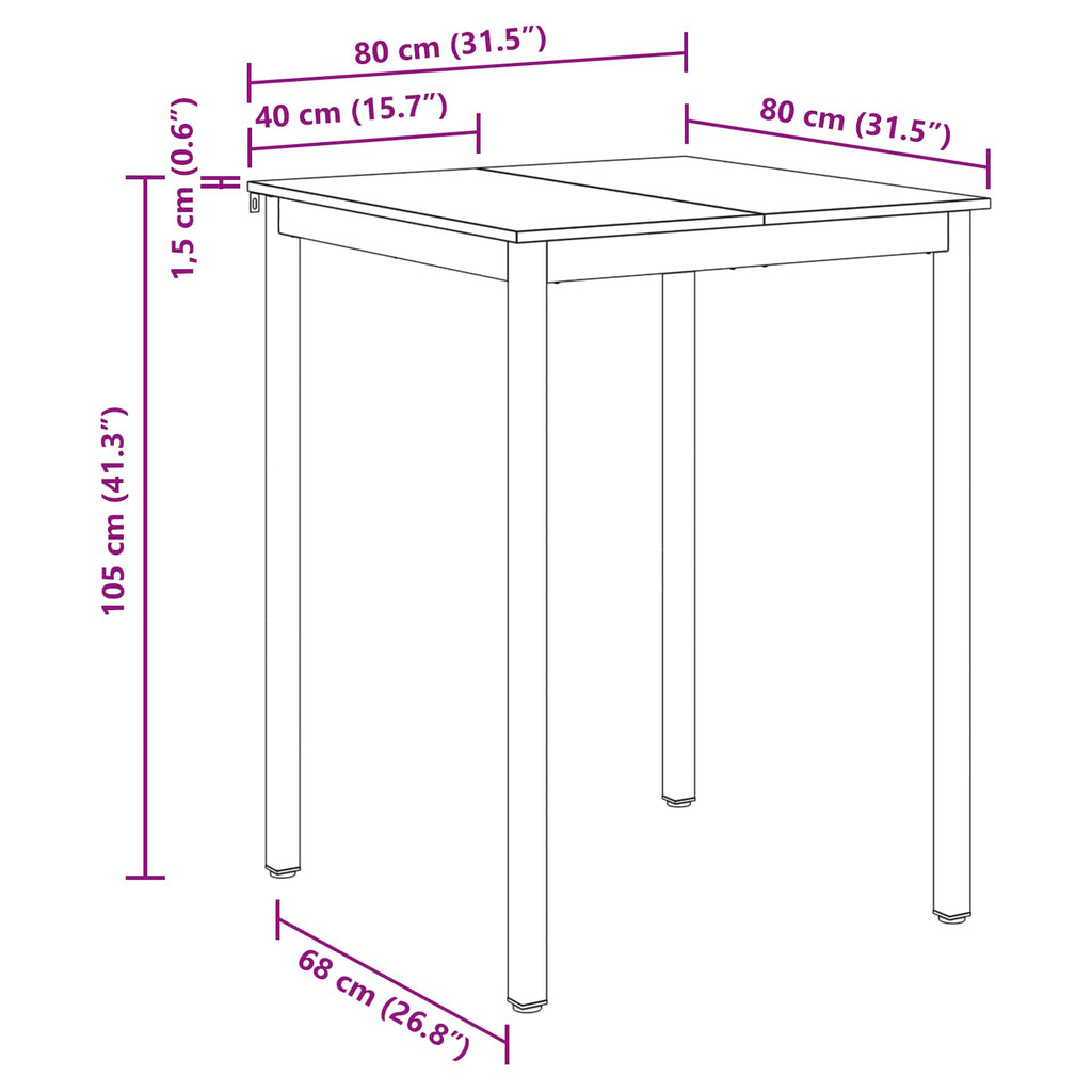 Dining Tables Engineered Wood