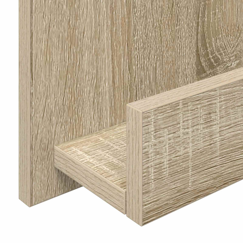 Magazine Rack Sonoma Oak 51 x 11 x 102 cm Engineered Wood