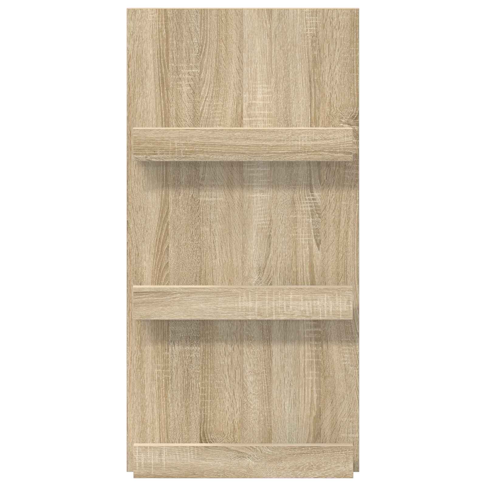 Magazine Rack Sonoma Oak 51 x 11 x 102 cm Engineered Wood