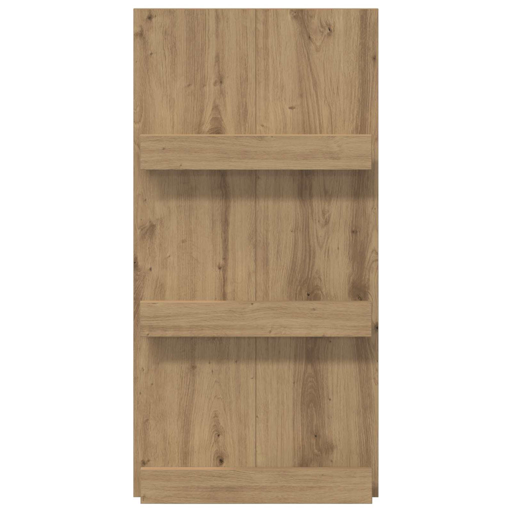 Magazine Rack Artisan Oak 51 x 11 x 102 cm Engineered Wood