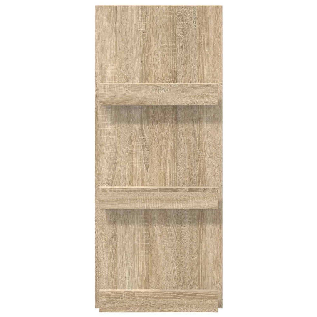 Magazine Rack Sonoma Oak 43 x 11 x 102 cm Engineered Wood
