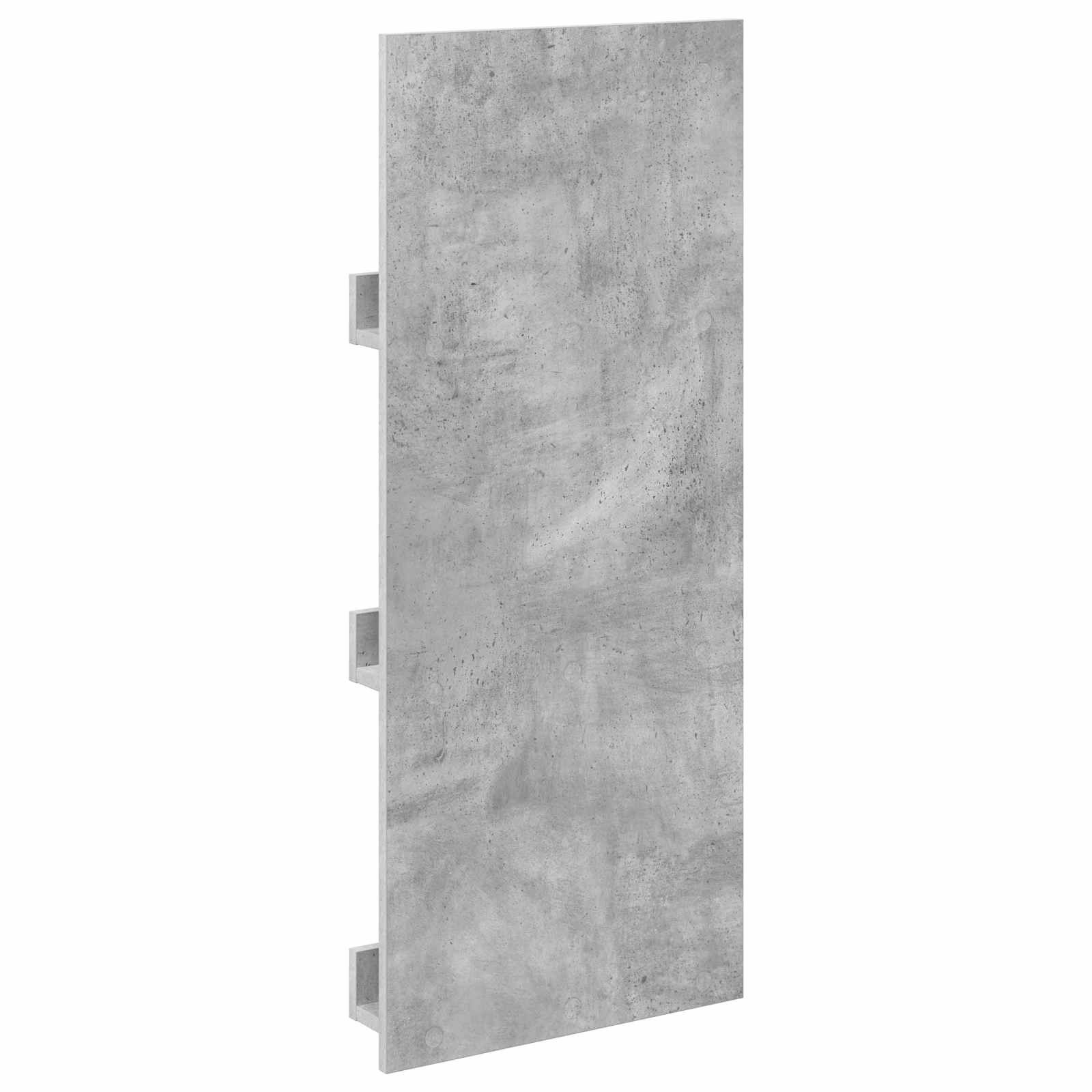 Magazine Rack Concrete Grey 43 x 11 x 102 cm Engineered Wood