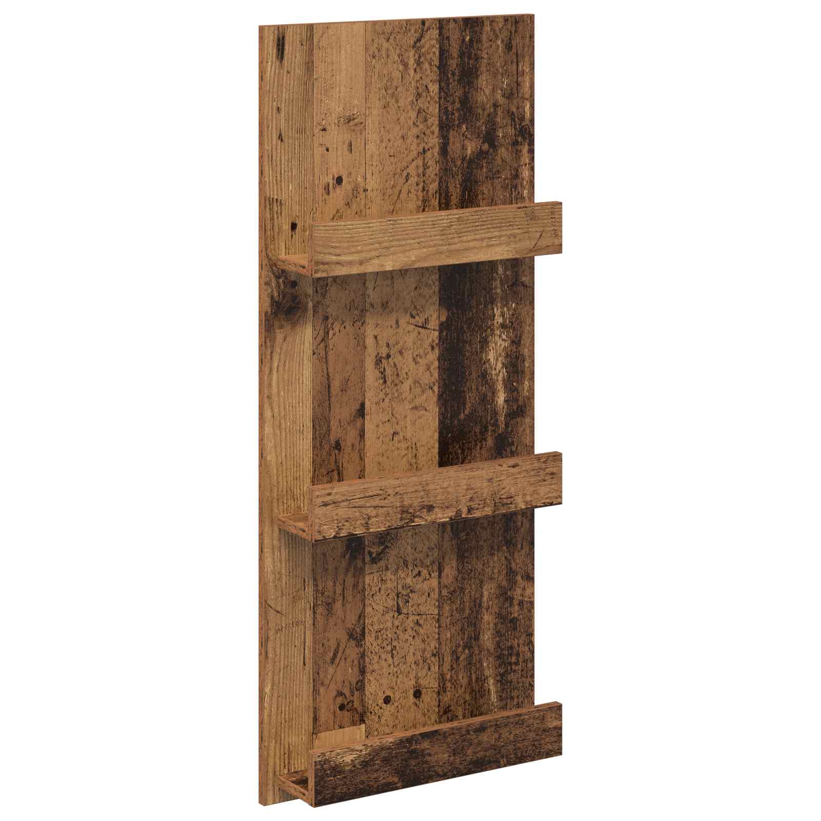 Magazine Rack Old Wood 43 x 11 x 102 cm Engineered Wood