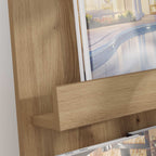 Magazine Rack Artisan Oak 43 x 11 x 102 cm Engineered Wood