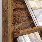 Magazine Rack Old Wood 70 x 41 x 156 cm Engineered Wood