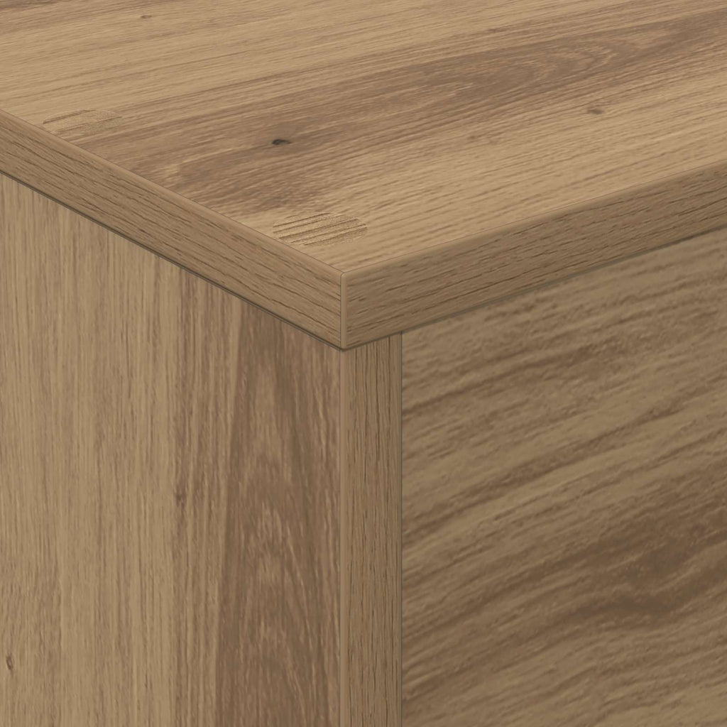 Magazine Rack Artisan Oak 70 x 41 x 156 cm Engineered Wood