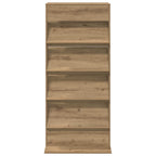 Magazine Rack Artisan Oak 70 x 41 x 156 cm Engineered Wood