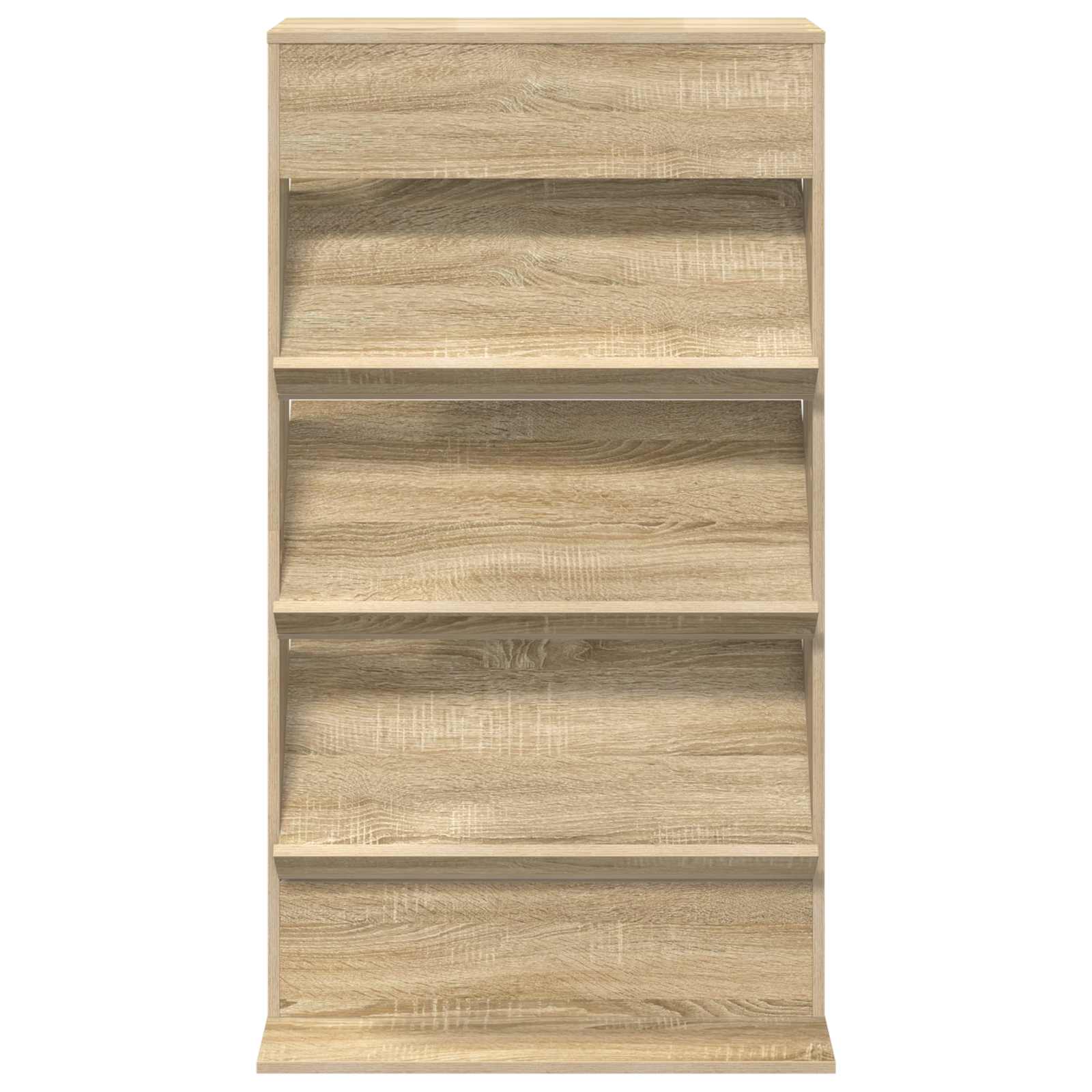 Magazine Rack Sonoma Oak 70 x 41 x 126 cm Engineered Wood