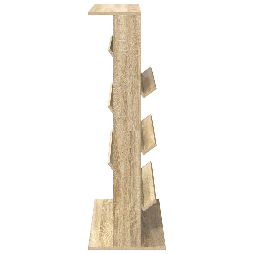 Magazine Rack Sonoma Oak 70 x 41 x 126 cm Engineered Wood
