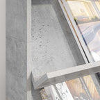 Magazine Rack Concrete Grey 70 x 41 x 126 cm Engineered Wood