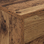 Magazine Rack Old Wood 70 x 41 x 126 cm Engineered Wood