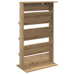 Magazine Rack Artisan Oak 70 x 41 x 126 cm Engineered Wood