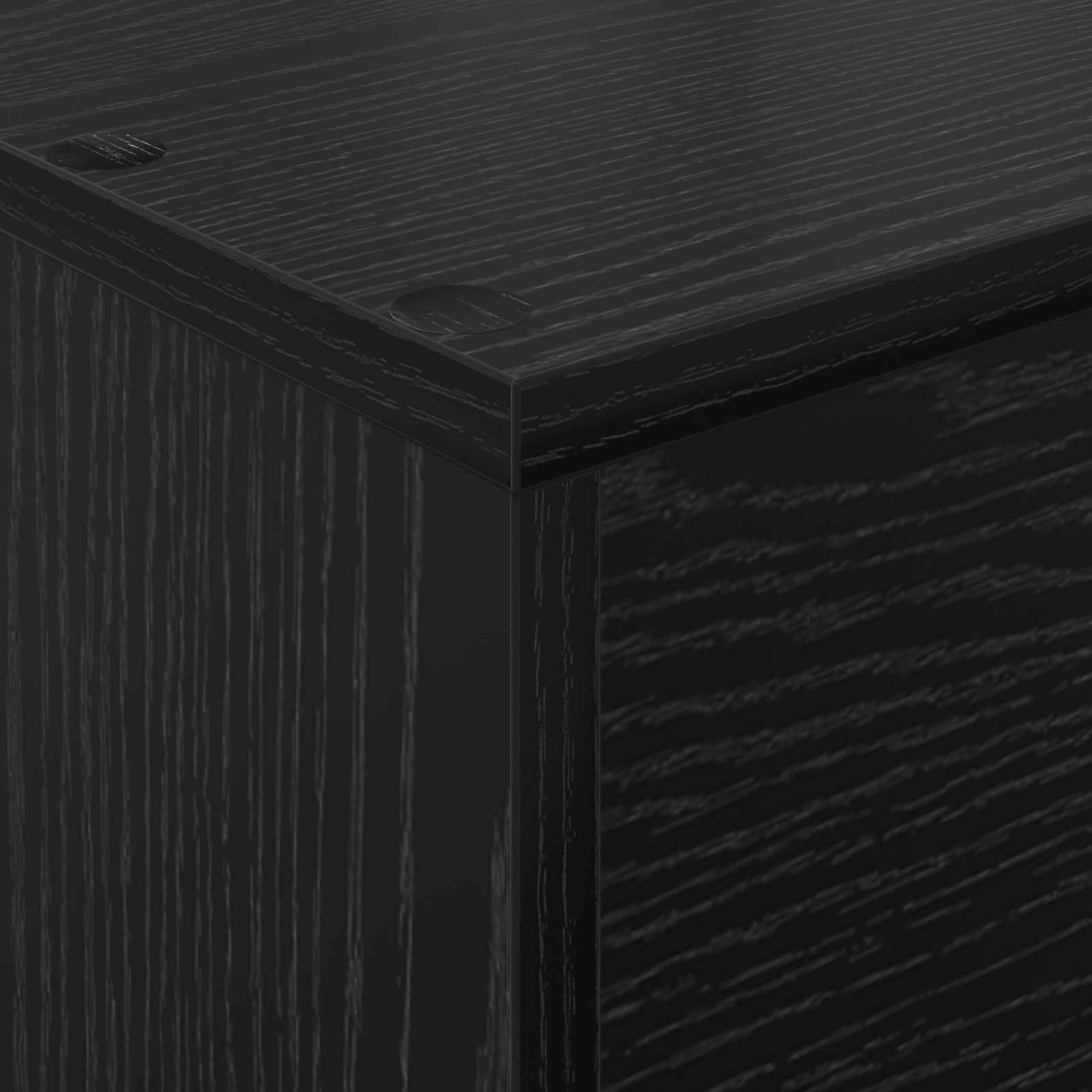 Magazine Rack Black Oak 70 x 41 x 96 cm Engineered Wood