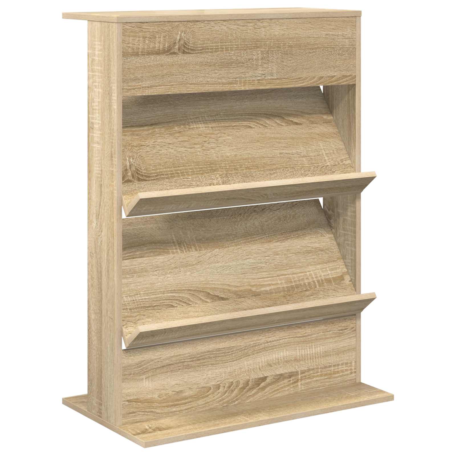 Magazine Rack Sonoma Oak 70 x 41 x 96 cm Engineered Wood