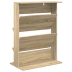 Magazine Rack Sonoma Oak 70 x 41 x 96 cm Engineered Wood