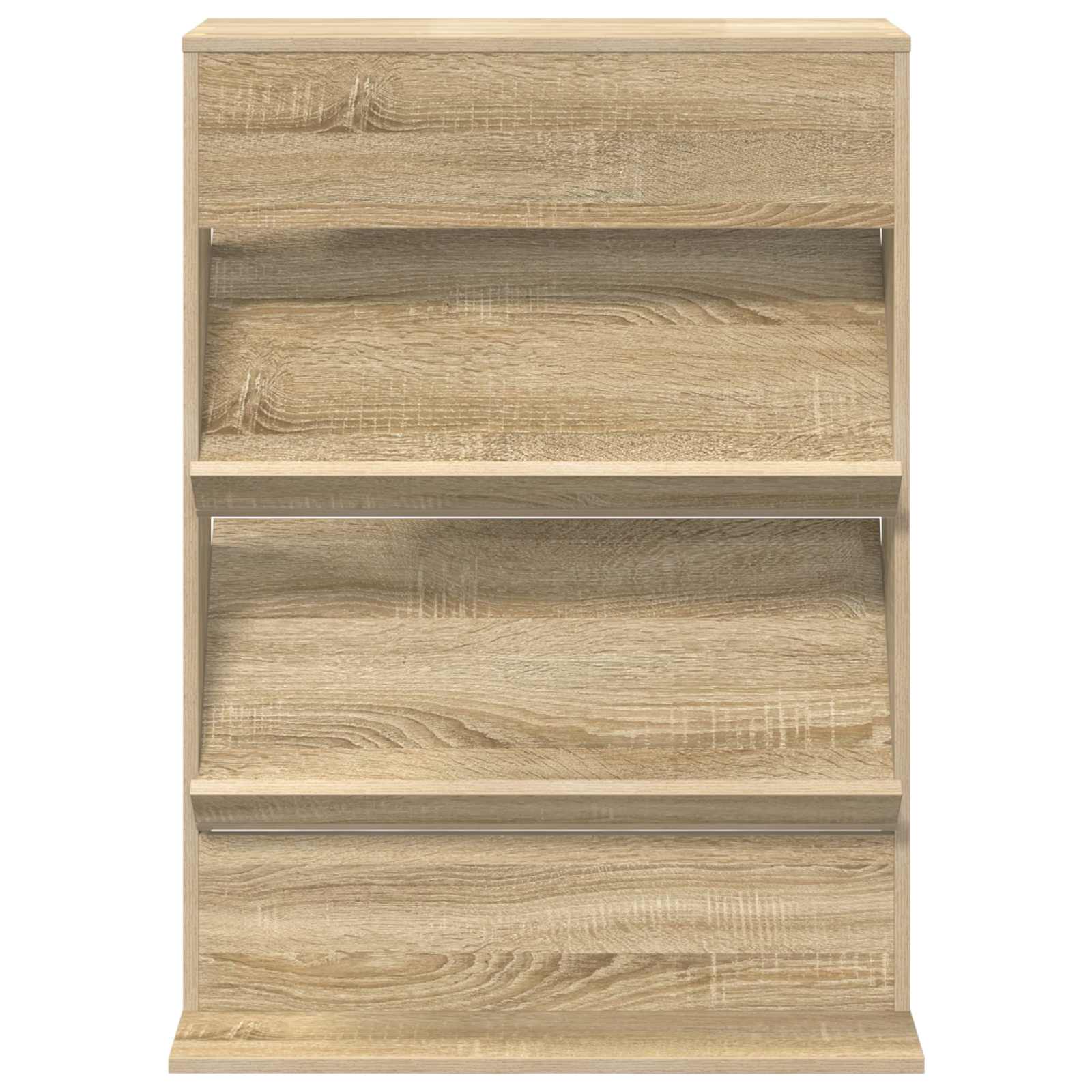 Magazine Rack Sonoma Oak 70 x 41 x 96 cm Engineered Wood