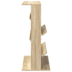 Magazine Rack Sonoma Oak 70 x 41 x 96 cm Engineered Wood