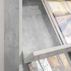 Magazine Rack Concrete Grey 70 x 41 x 96 cm Engineered Wood