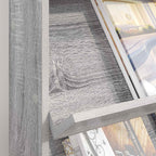 Magazine Rack Grey Sonoma 70 x 41 x 96 cm Engineered Wood