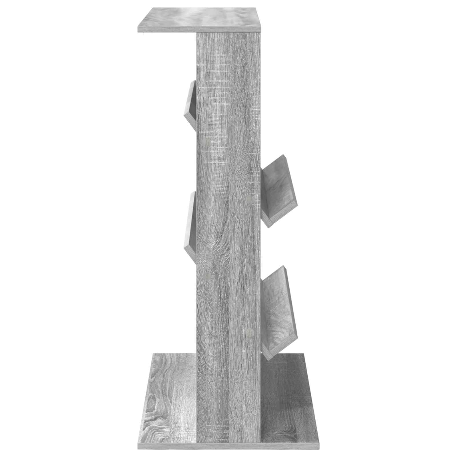 Magazine Rack Grey Sonoma 70 x 41 x 96 cm Engineered Wood