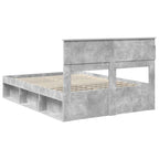 Bed Frame with Headboard Concerte 160 x 200 cm Solid Pine Wood