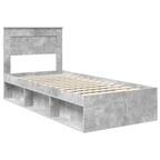 Bed Frame with Headboard Concerte 90 x 200 cm Solid Pine Wood