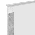 Bed Frame Concerte Grey 100 x 200 cm Solid Pine Wood