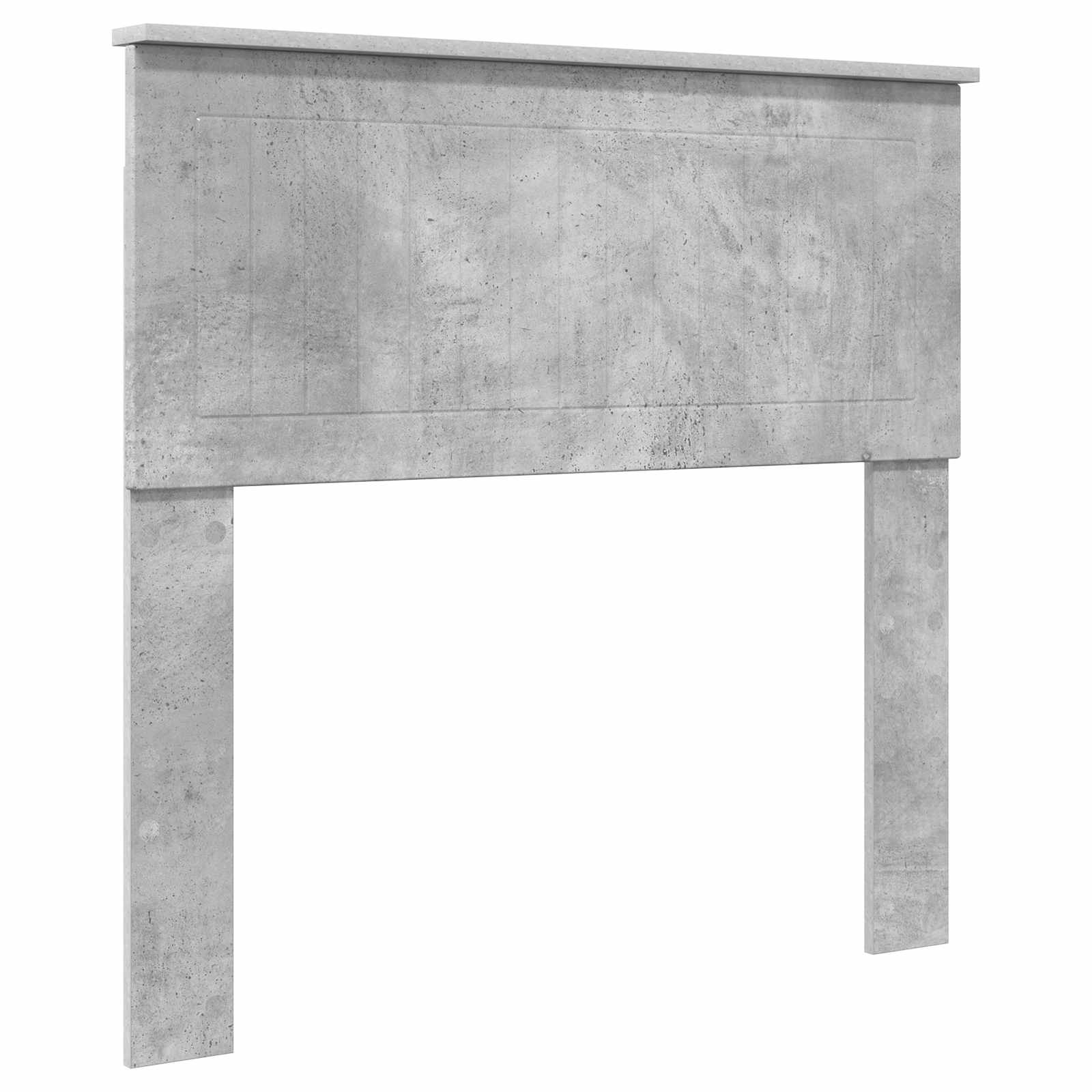 Bed Frame with Drawer Concrete Grey 90 x 190 cm Engineered Wood