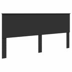 Bed Frame with Drawer Black 200 x 200 cm Engineer Wood