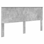 Bed Frame with Drawer Concrete Grey 180 x 200 cm Engineer Wood
