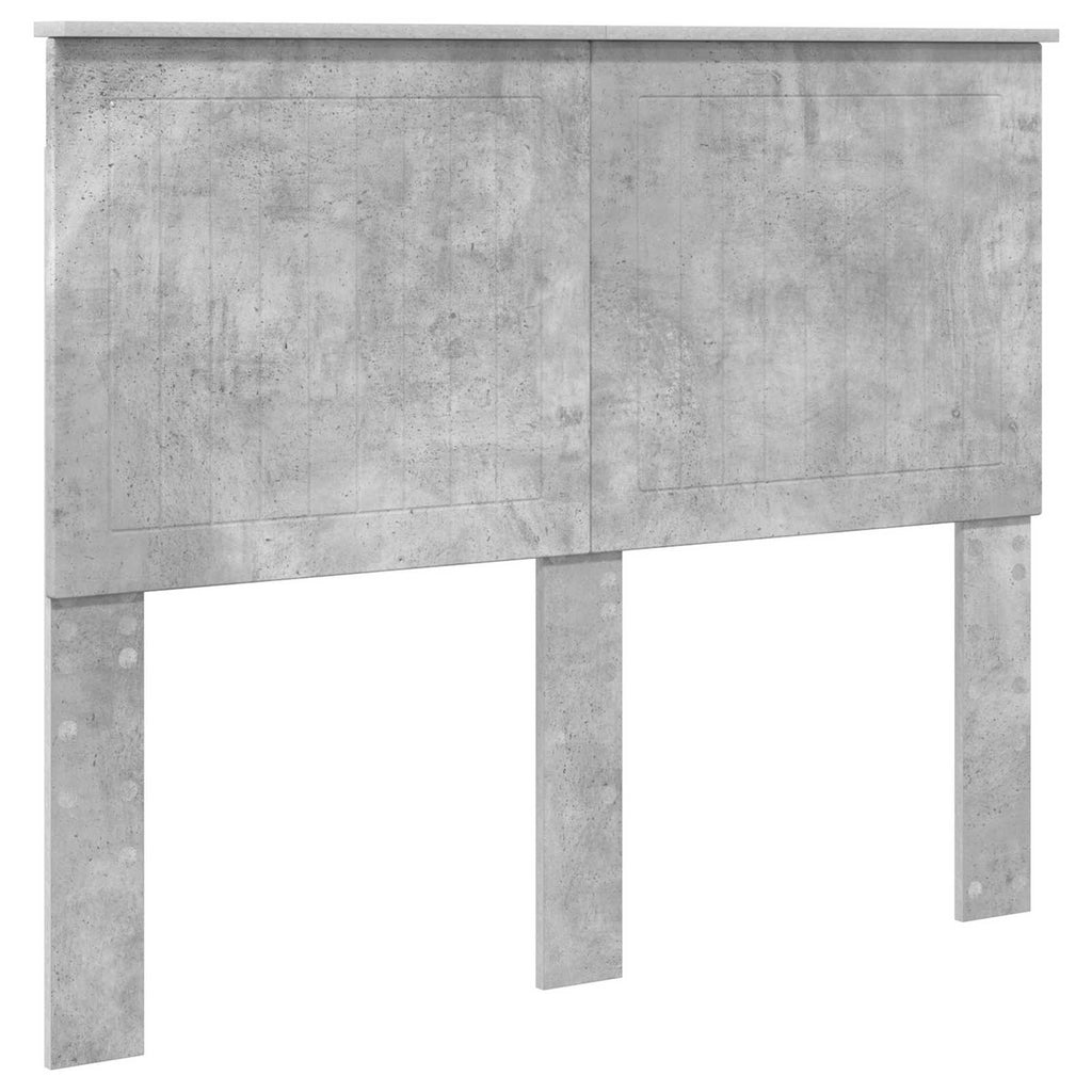 Bed Frame with Drawer Concrete Grey 120 x 190 cm Engineer Wood