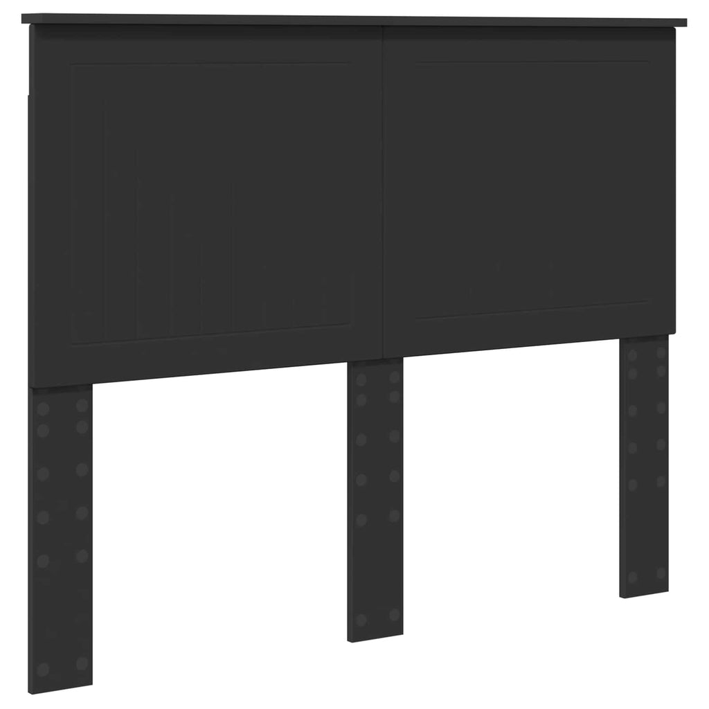 Bed Frame with Drawer Black 120 x 200 cm Engineer Wood