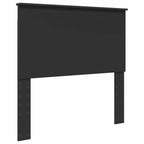 Bed Frame with Drawer Black 100 x 200 cm Engineer Wood