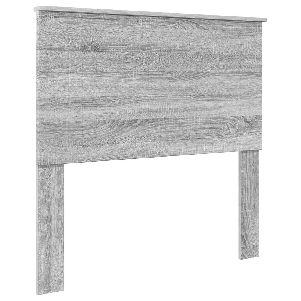 Bed Frame with Drawer Grey Sonoma 100 x 200 cm Engineer Wood