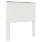 Bed Frame with Drawer White 90 x 200 cm Engineer Wood