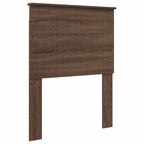 Bed Frame with Drawer Brown Oak 75 x 190 cm Engineer Wood