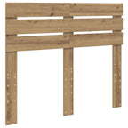 Bed Frame Artisian Oak 120 x 190 cm Solid Pine Wood
