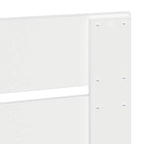 Bed Frame with Headboard White 140 x 200 cm Solid Pine Wood