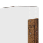 Bed Frame with Headboard Old Wood 140 x 200 cm Solid Pine Wood