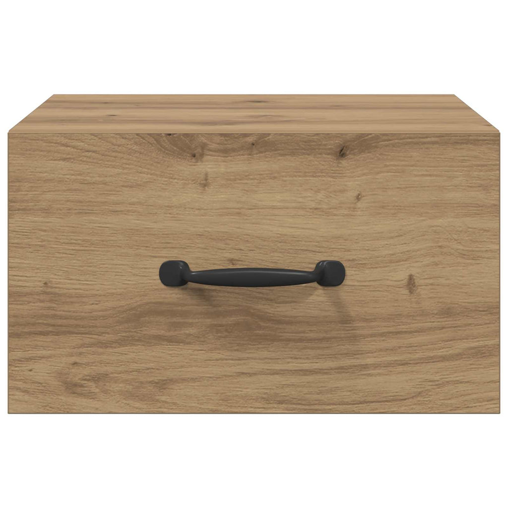 Bedside Cabinet Artisian Oak 35 x 35 x 20 cm Engineered Wood