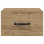 Bedside Cabinet Artisian Oak 35 x 35 x 20 cm Engineered Wood