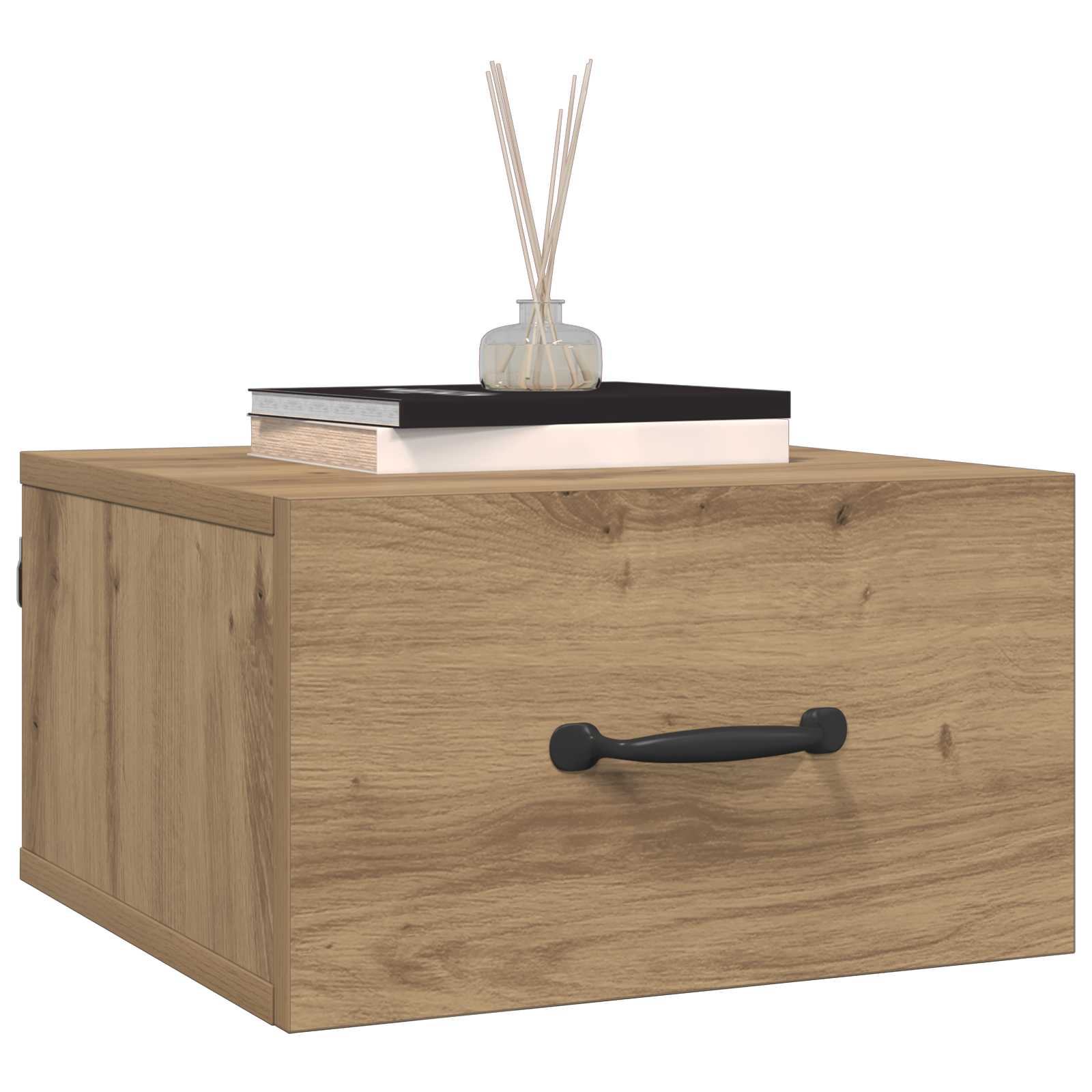 Bedside Cabinet Artisian Oak 35 x 35 x 20 cm Engineered Wood