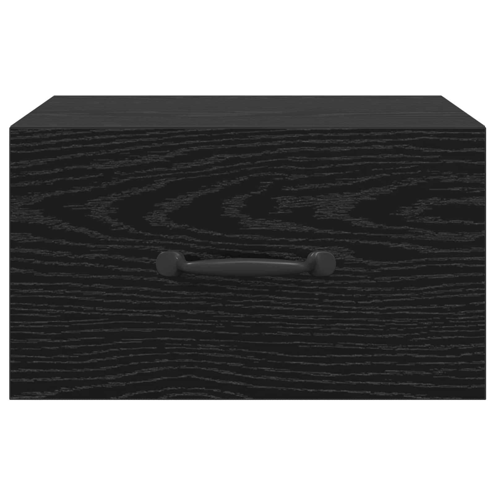 Bedside Cabinet Black Oak 35 x 35 x 20 cm Engineered Wood