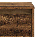 Bedside Cabinet Old Wood 45 x 34 x 44.5 cm Engineered Wood