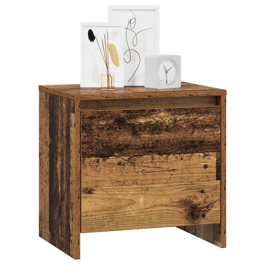 Bedside Cabinet Old Wood 45 x 34 x 44.5 cm Engineered Wood