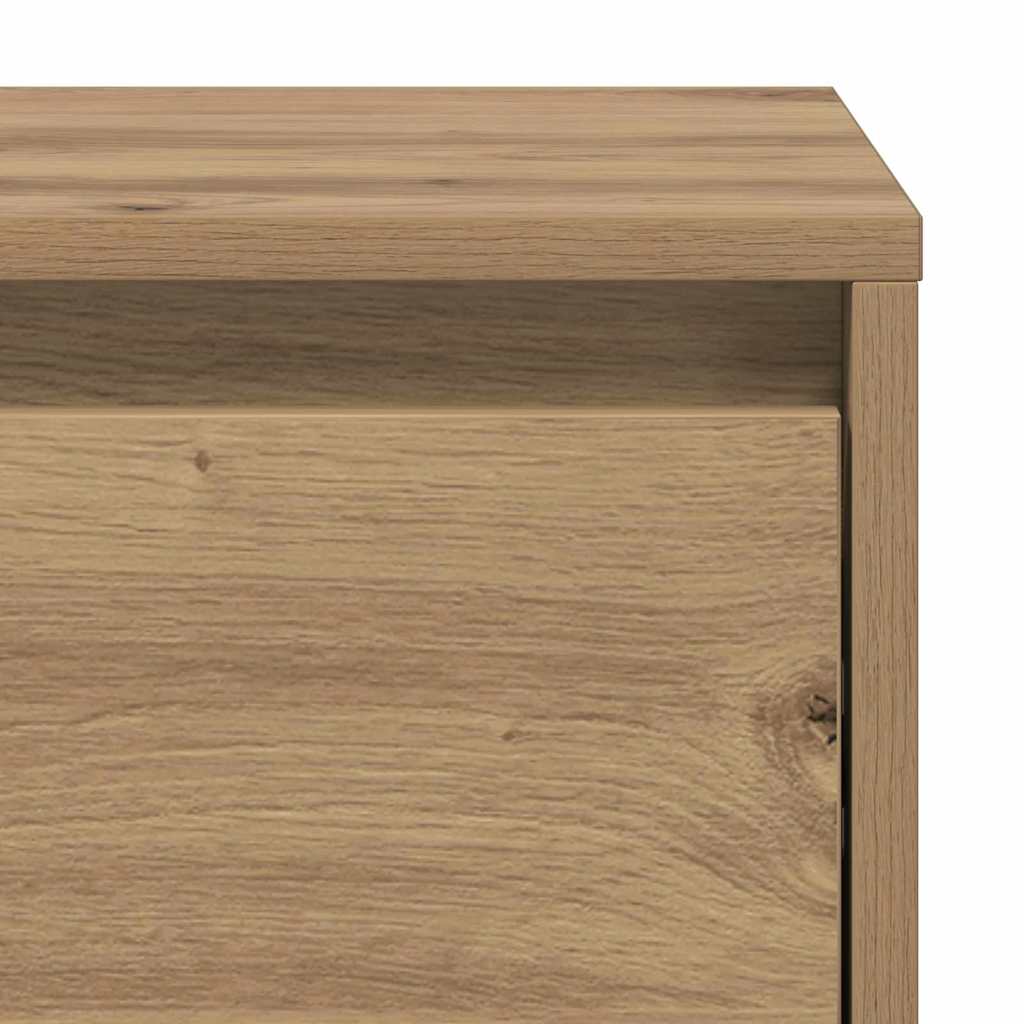 Bedside Cabinet Artisian Oak 45 x 34 x 44.5 cm Engineered Wood