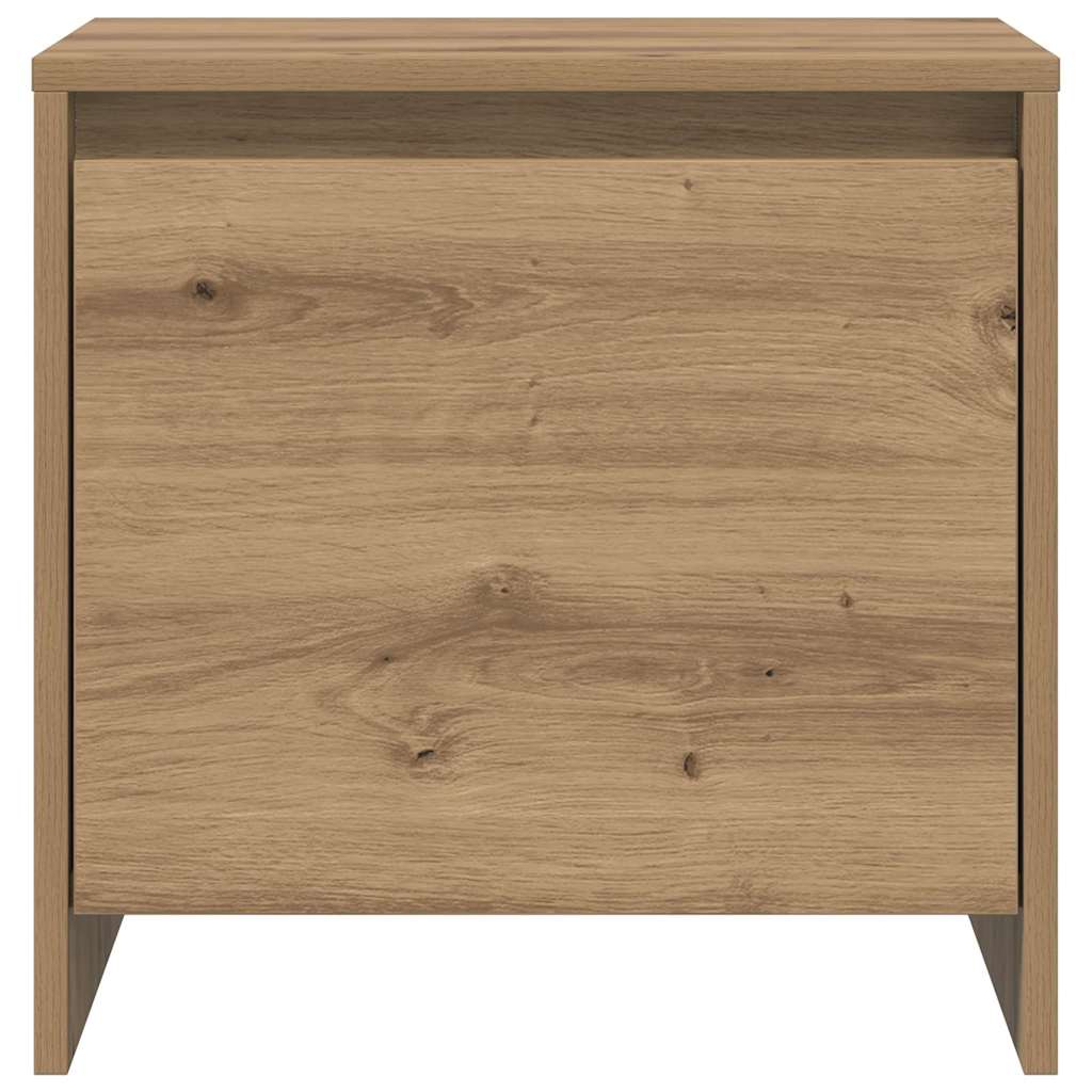 Bedside Cabinet Artisian Oak 45 x 34 x 44.5 cm Engineered Wood