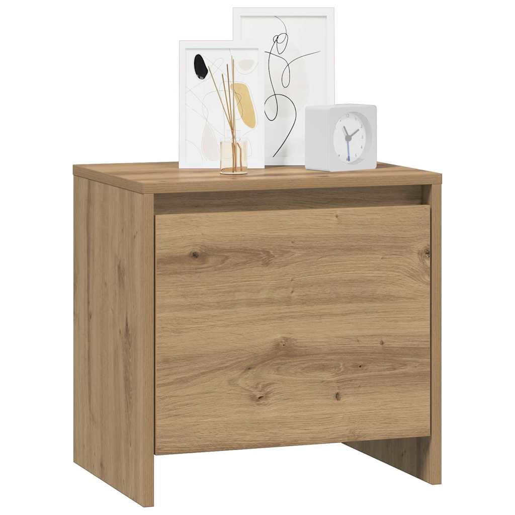 Bedside Cabinet Artisian Oak 45 x 34 x 44.5 cm Engineered Wood