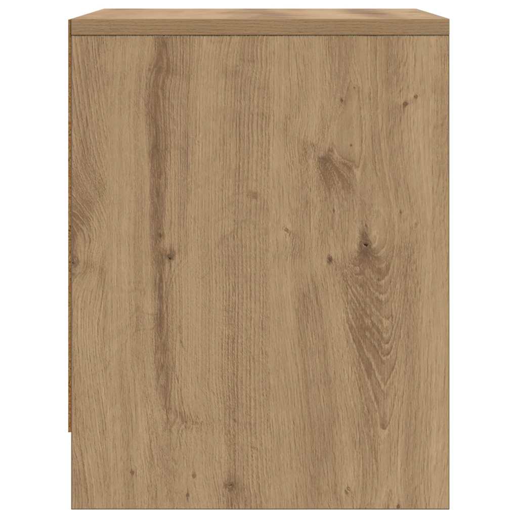 Bedside Cabinet Artisian Oak 45 x 34 x 44.5 cm Engineered Wood
